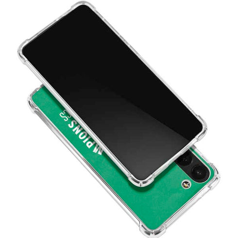 2024 NBA Champions Boston Celtics Galaxy S23 Plus Clear Case